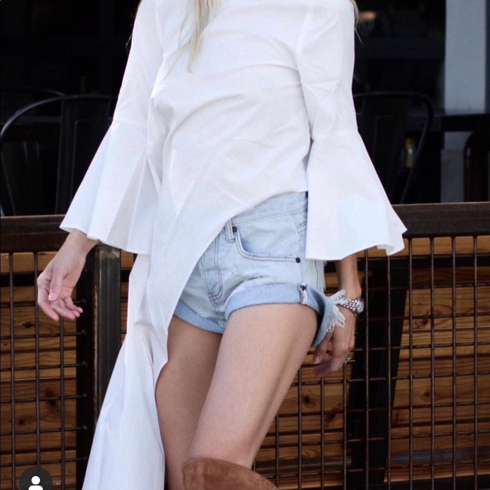 Asos Asymmetric 100% Cotton Top.Please Read Bellow